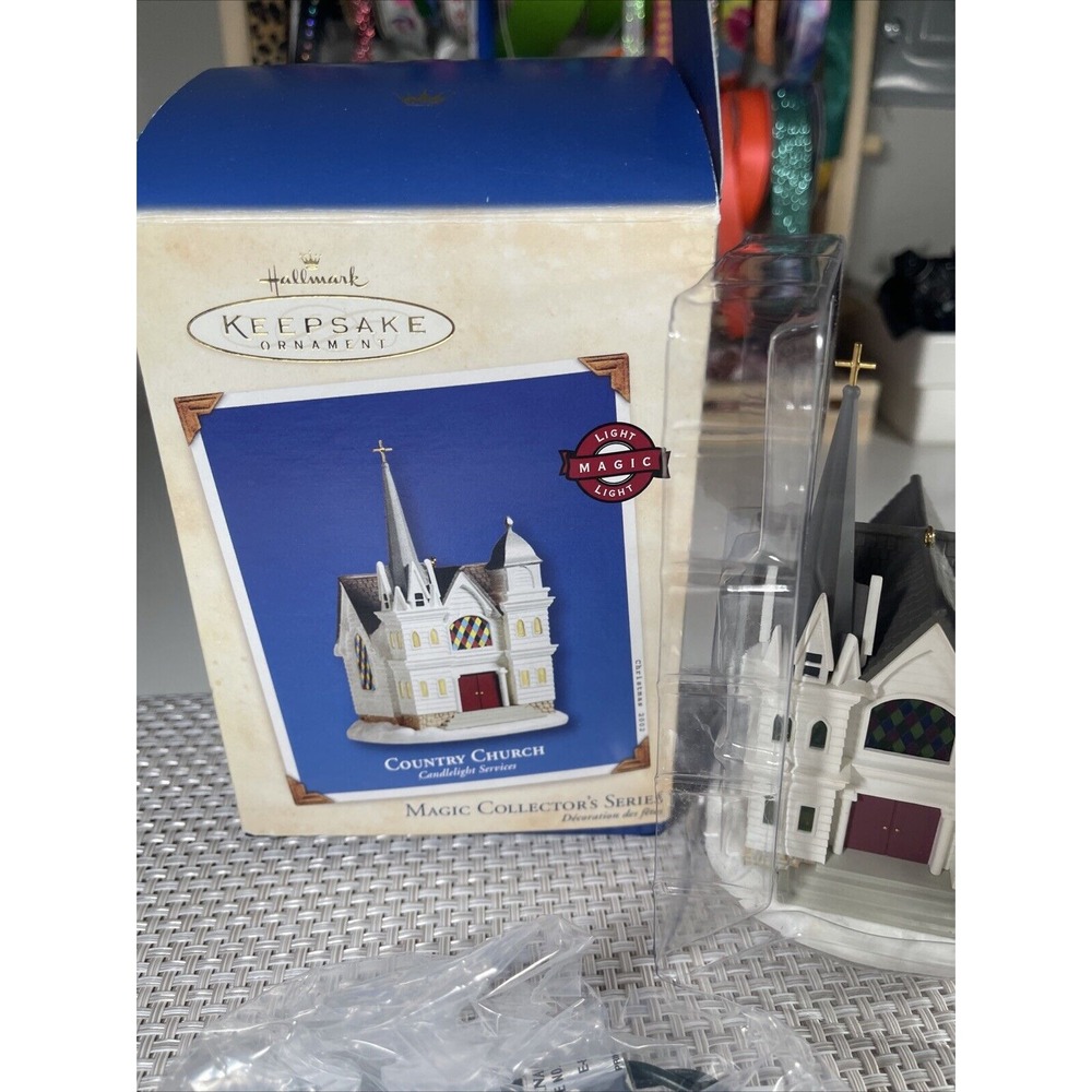 Hallmark‎ Keepsake Christmas Ornament Country Church - Candlelight Services - Picture 2 of 3